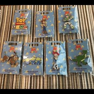 Toy Story Land Full Pin Set
